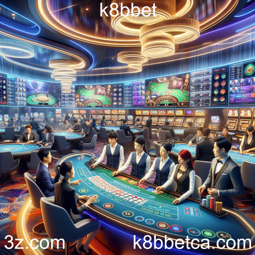 Explorando a Experiência dos Jogos Ao Vivo no k8bbet